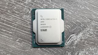 A photo of an Intel Core Ultra 9 285K processor