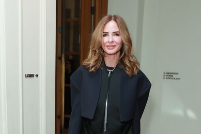 Trinny Woodall in black and navy outfit