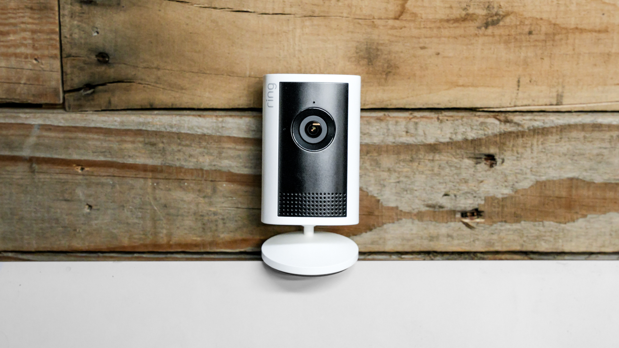 Ring Indoor Cam Plus on a shelf