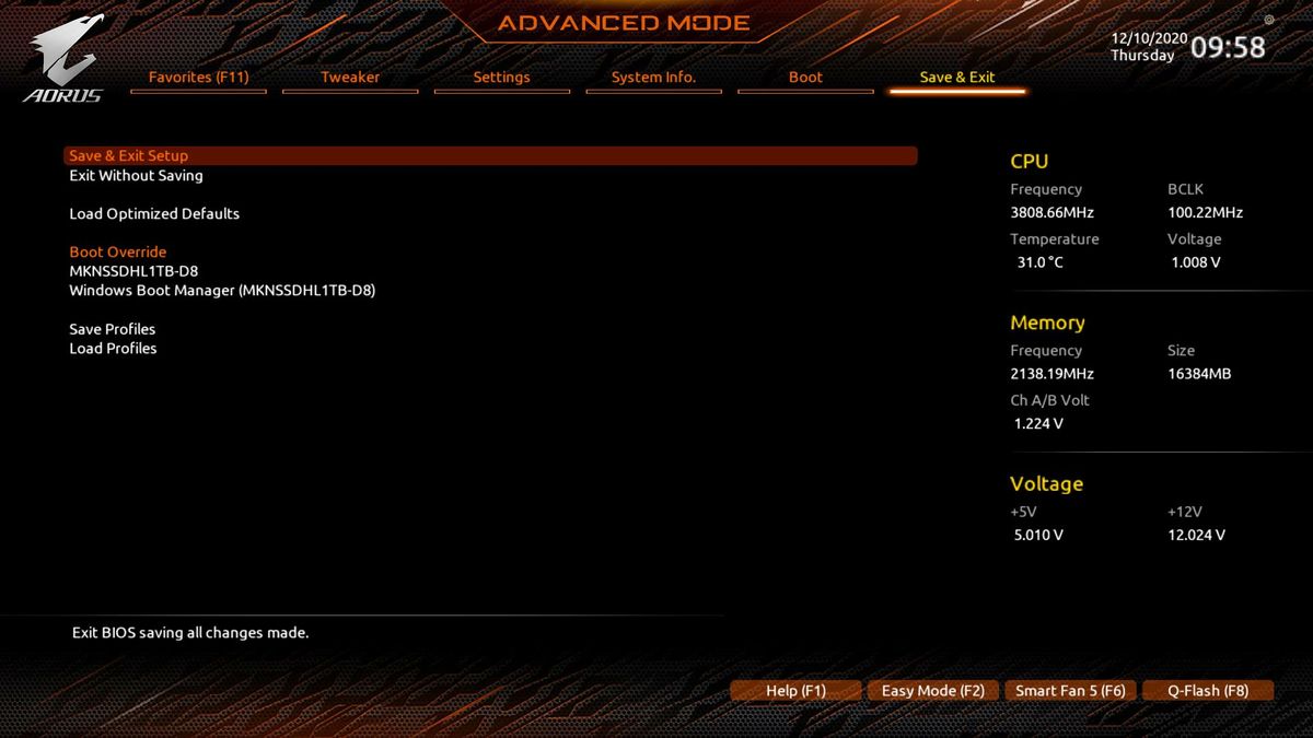 Gigabyte B550M Aorus Pro