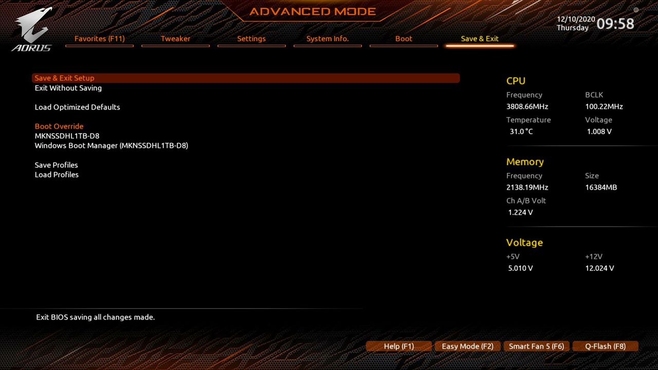 Gigabyte B550M Aorus Pro