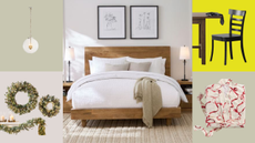 various pottery barn products on sale on a multi-drop product background