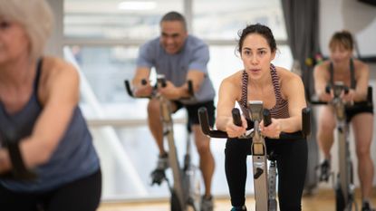 Cycling before building muscle at the gym