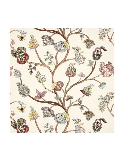 Begum Pink Wide-Width Wallpaper 