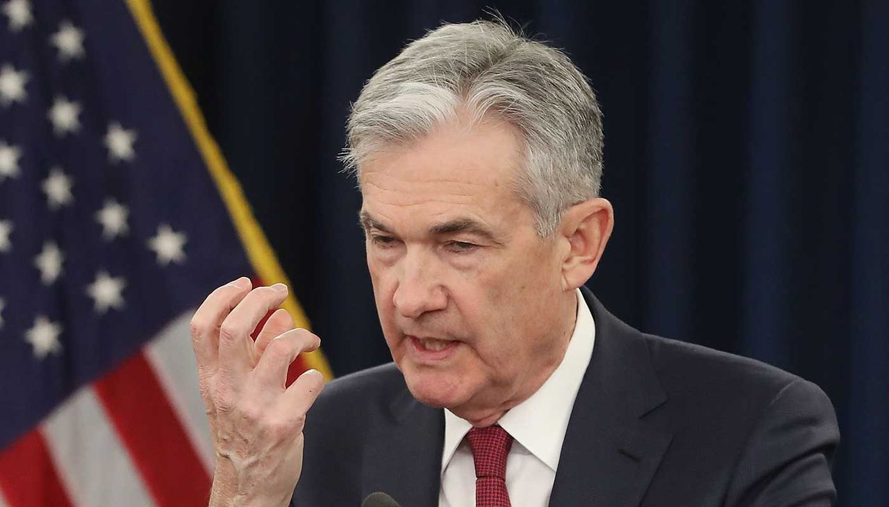 US Federal Reserve chairman Jerome Powell