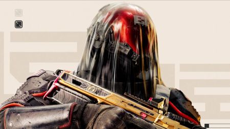 A close up on the head of one of the MW4 Season 1 Blackcell operator rewards.
