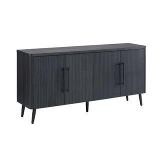 charcoal sideboard mid century modern 