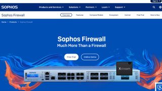 Sophos Firewall website screenshot.