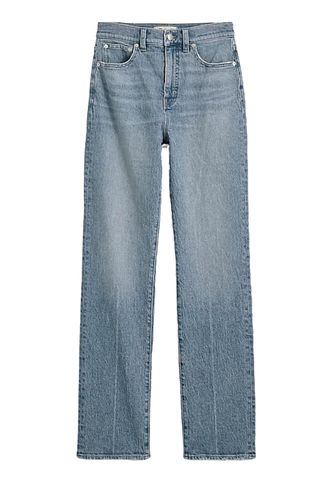 Madewell The Tall '90s Straight Jean in Rondell Wash: Crease Edition (Was $128) 