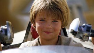 Jake Lloyd as Anakin Skywalker in Star Wars: The Phantom Menace.