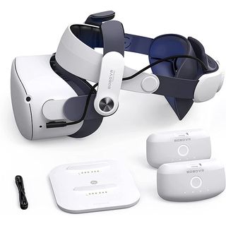 BoboVR M2 Pro headstrap with extra batteries for the Meta Quest 2