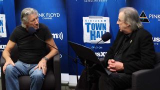 Roger Waters and Jim Ladd at SiriusXM in 2012