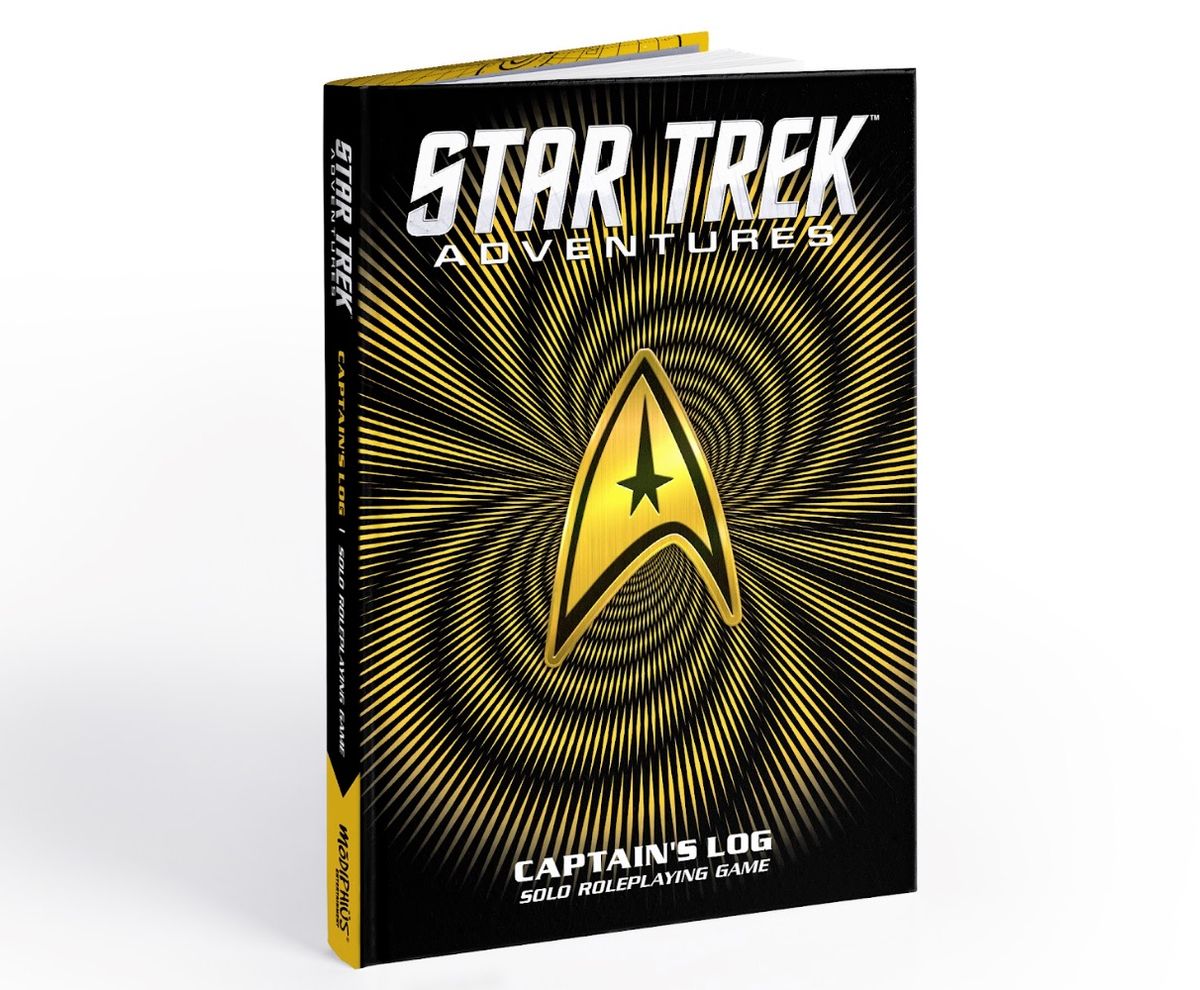 Star Trek Adventures - Captain's Log Solo Roleplaying Game Discovery Edition