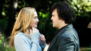 Kate Winslet as Iris and Jack Black as Miles in the Holiday 2006/ film still