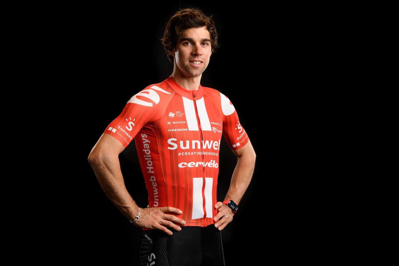 Michael Matthews models the new kit