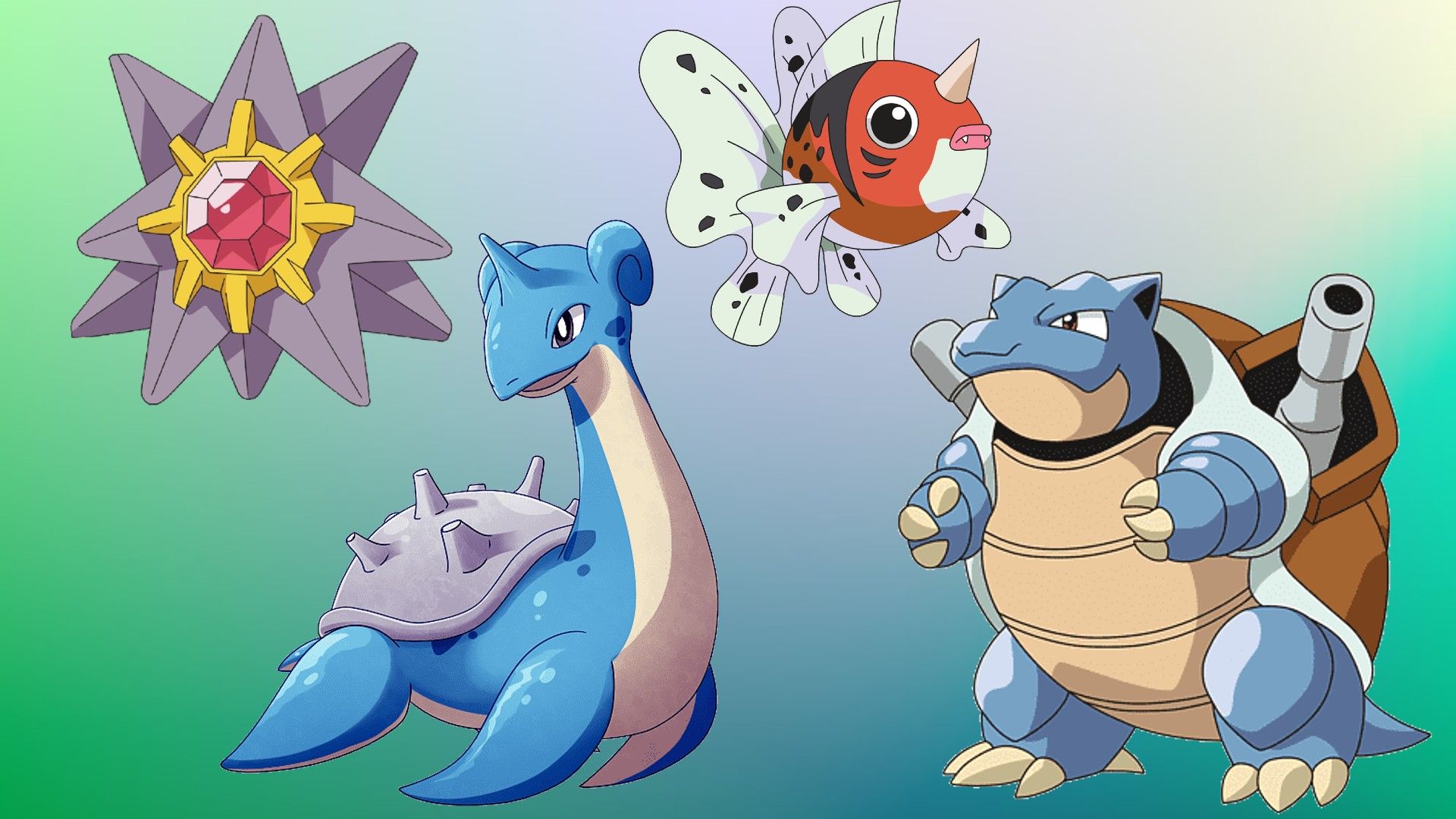 The best water type Pokémon in Pokémon Go TechRadar