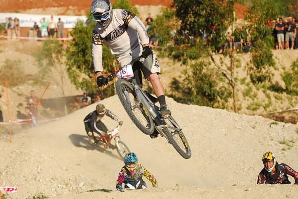 David Habicht was a fine performer early in the racing. He put down some good rounds.
