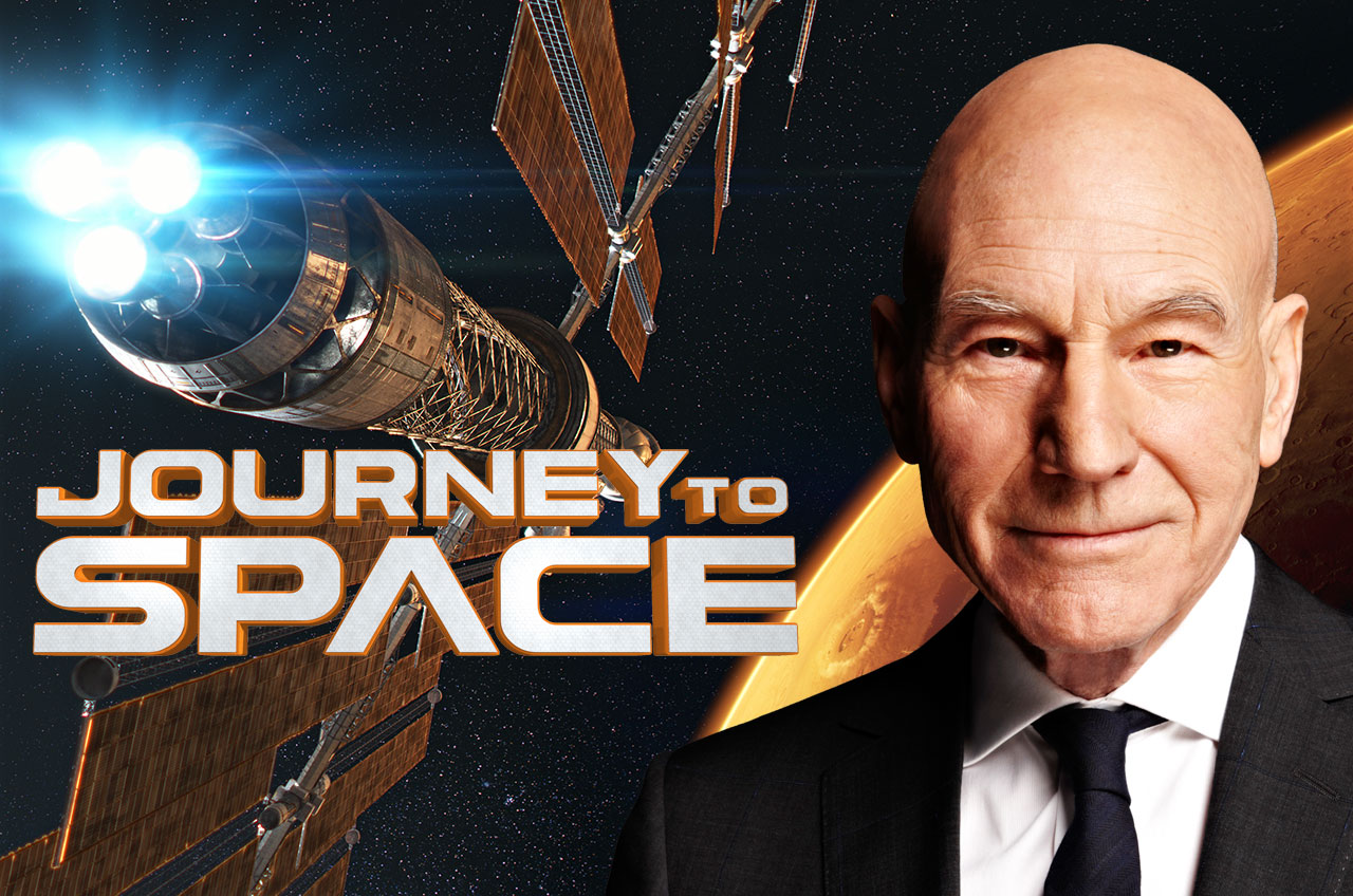 Sir Patrick Stewart Narrates &#039;Journey to Space&#039;