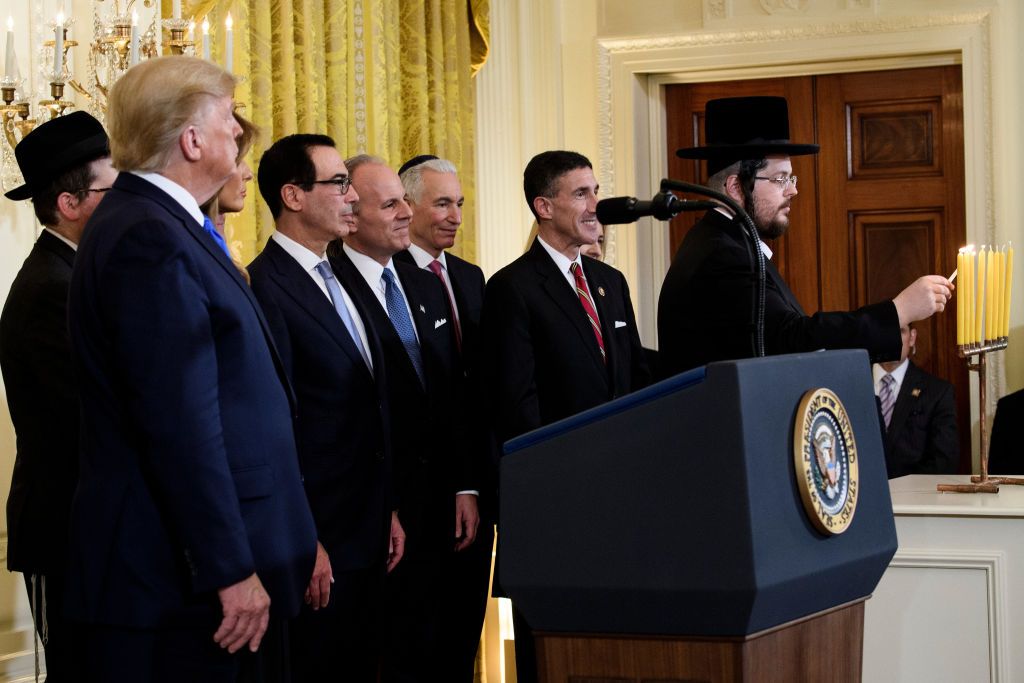 The White House kicks of Haunakkah early