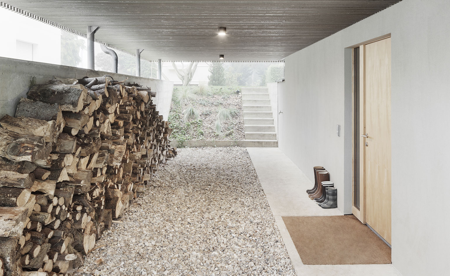 A wood store