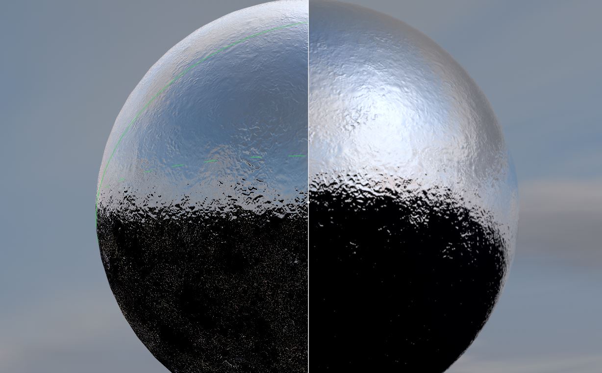 New viewport capabilities give a much more accurate preview of final renders, especially for reflections