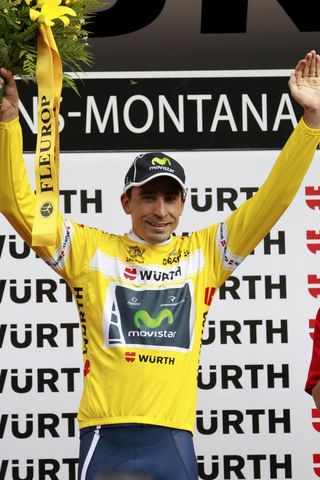 Juan Mauricio Soler (Movistar Team) won stage 2 and pulled on the yellow jersey