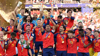Spain celebrates victory over Argentina in FIFA World Cup 2026 final game