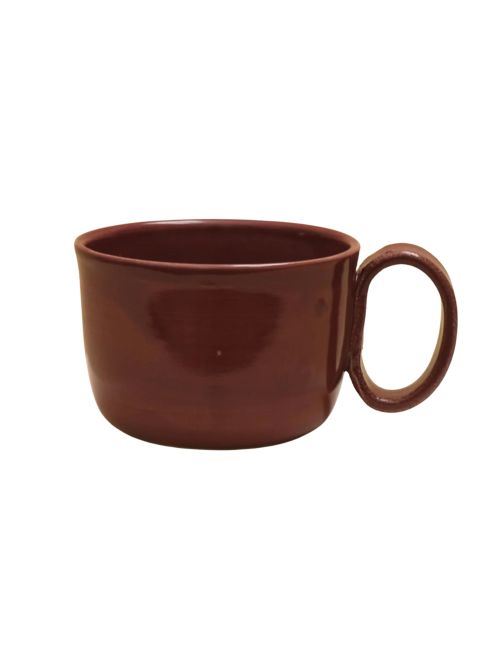 Speckled Handle Mug - Berry Red