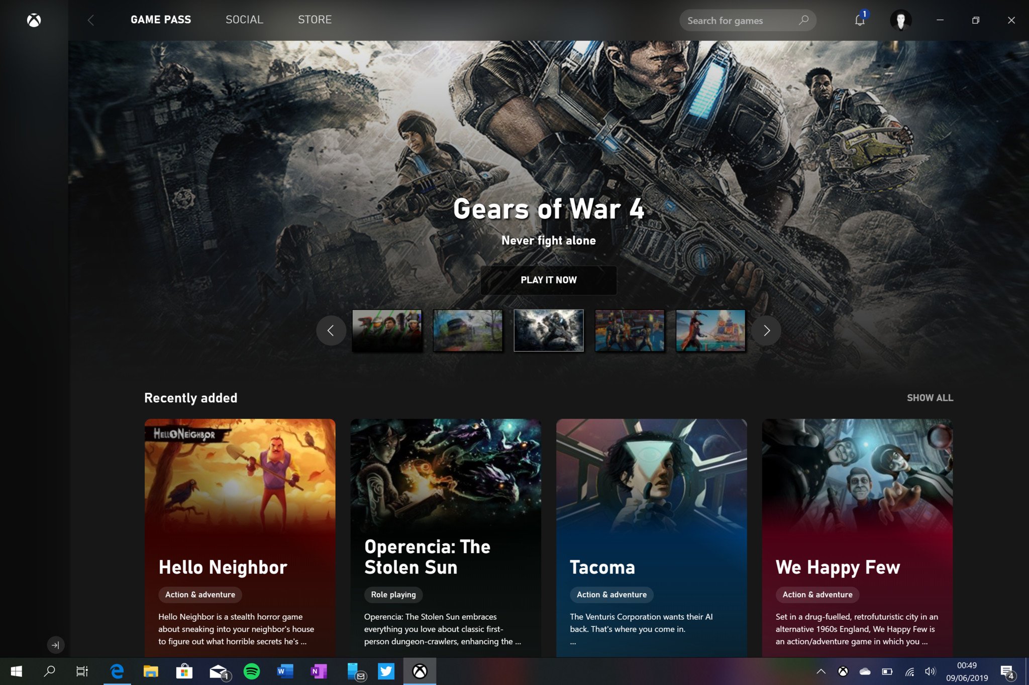 Xbox App for Windows PC