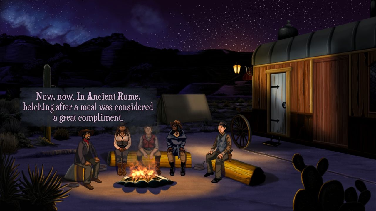 Rosewater, a western point-and-click adventure