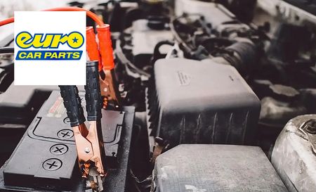 Euro car parts with jump start cables 