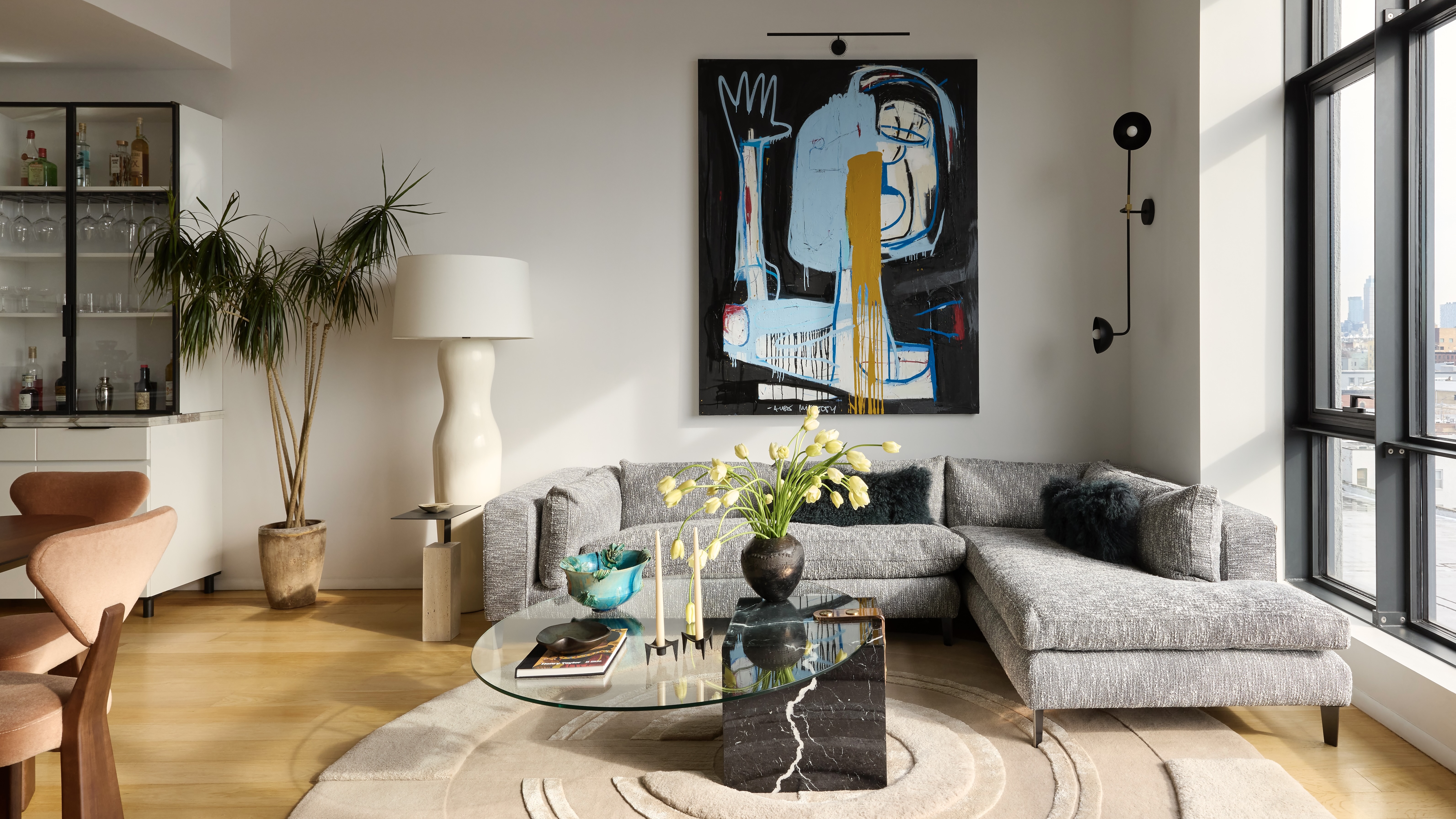 red hook, brooklyn loft by Interior designer Laurie Blumenfeld