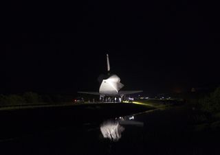 Endeavour and Night Reflection