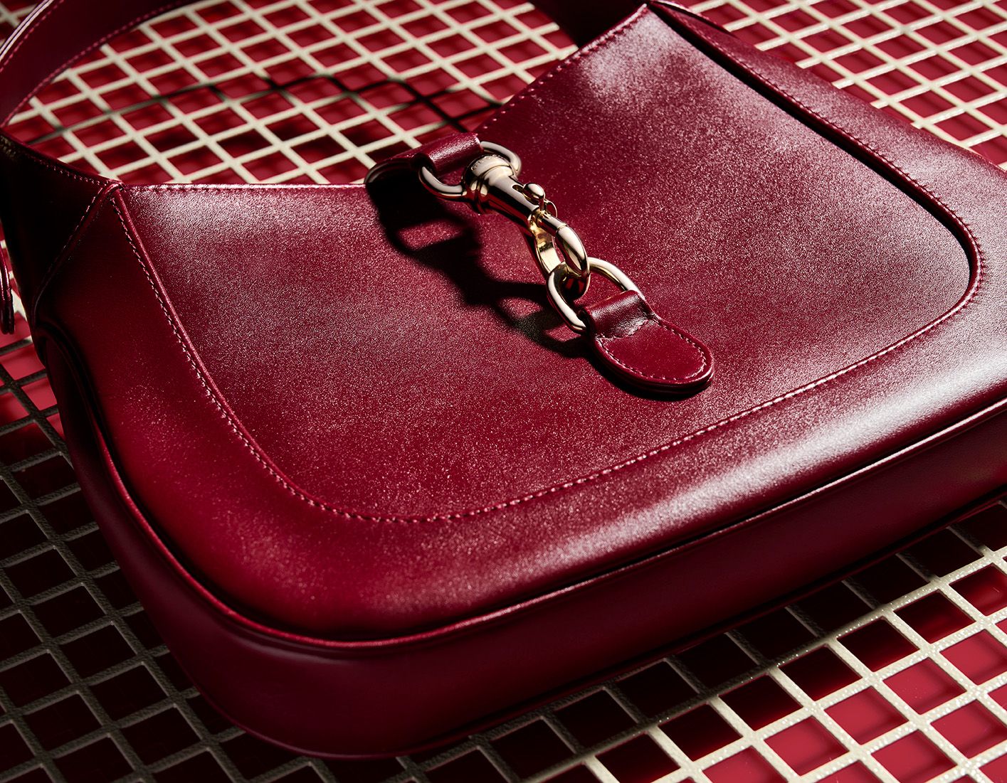 Gucci Champagne Satin Jackie Bag main image 1