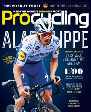 Procycling magazine June 2020, featuring cover star Alaphilippe