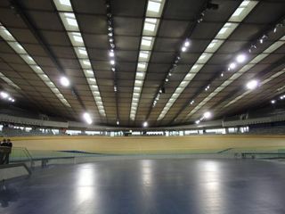 The velodrome is the first venue to be completed