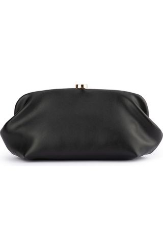 Josefina Faux Leather Frame Clutch