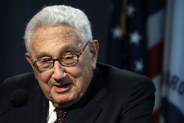 Henry Kissinger in 2012.