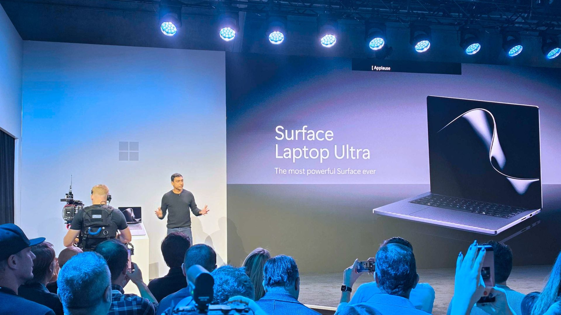 Surface Laptop Ultra on stage in San Francisco