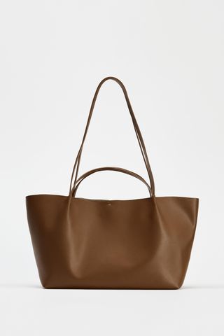 Buckled Tote Bag