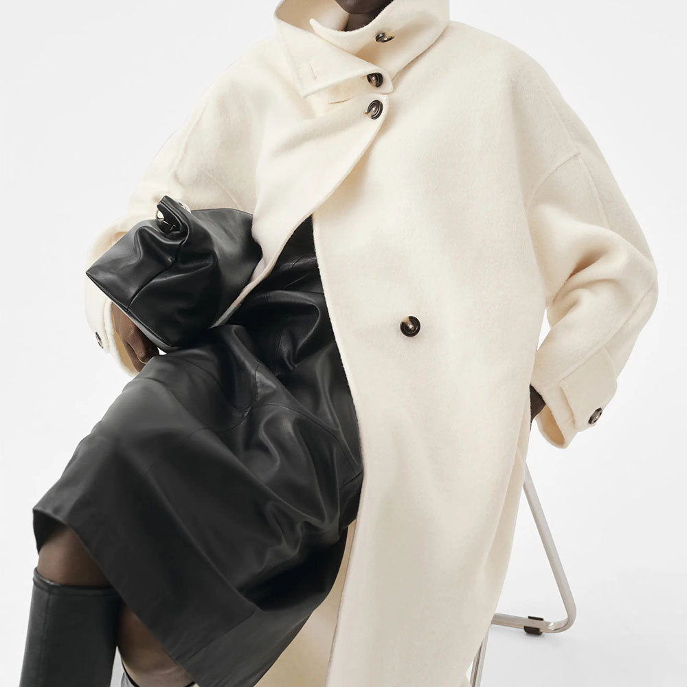 The bestReplica Store items and funnel neck coat
