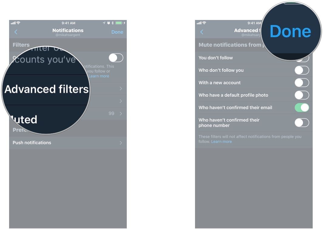 How to mute keywords and filter out "eggs" on Twitter iMore