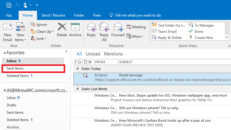 how-to-recall-a-sent-email-message-in-outlook-windows-central