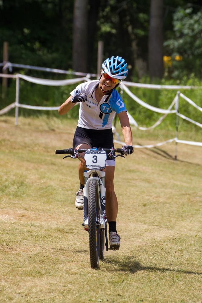 Judy Freeman takes fourth place.