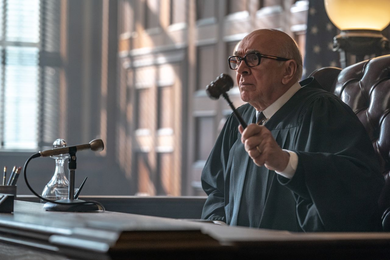 Frank Langella in "The Trial of the Chicago 7."
