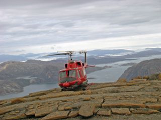 Highlands near Upernavik, Greenland, are surfaces up to 800,000 years old that are protected by "ghost glaciers."