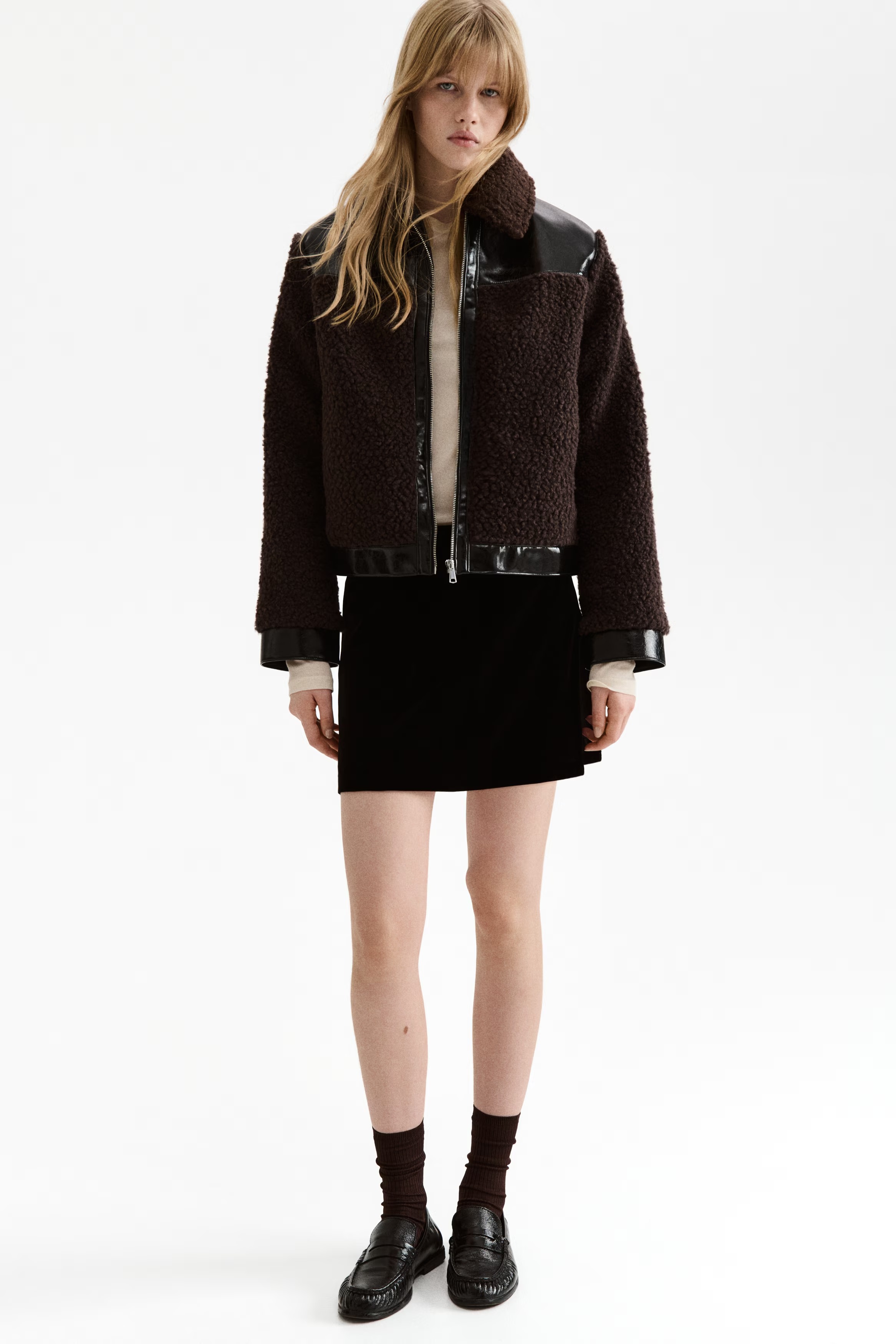 hm, Teddy Fleece Jacket