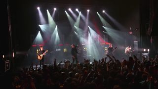 A still from Beartooth's live video for Hated