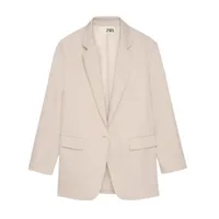 KAIA X ZARA Satin Blazer, £79.99 | Zara