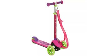 Trunki Small Folding Kids Scooter in pink
